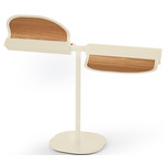 Omma Table Lamp - Ivory / Natural Cherry