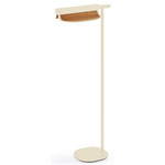 Omma Floor Lamp - Ivory / Natural Cherry