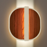 Omma Wall Sconce - Ivory / Natural Cherry