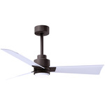 Alessandra Ceiling Fan - Textured Bronze / Matte White