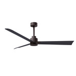 Alessandra Ceiling Fan - Textured Bronze / Matte Black