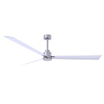 Alessandra Ceiling Fan - Brushed Nickel / Matte White