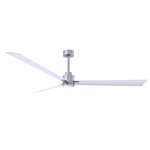 Alessandra Ceiling Fan - Brushed Nickel / Matte White