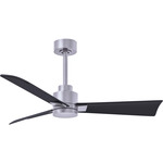 Alessandra Ceiling Fan - Brushed Nickel / Matte Black