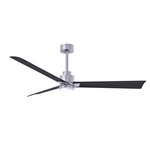 Alessandra Ceiling Fan - Brushed Nickel / Matte Black