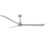 Alessandra Ceiling Fan - Brushed Nickel / Barn Wood