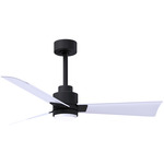 Alessandra Ceiling Fan - Matte Black / Matte White