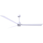 Alessandra Ceiling Fan - Matte White / Matte White