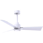 Alessandra Ceiling Fan - Matte White / Matte White