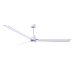 Alessandra Ceiling Fan - Matte White / Matte White