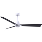 Alessandra Ceiling Fan - Matte White / Matte Black