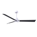 Alessandra Ceiling Fan - Matte White / Matte Black