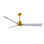 Alessandra Ceiling Fan - Brushed Brass / Brushed Nickel