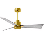 Alessandra Ceiling Fan - Brushed Brass / Barn Wood