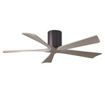 Irene Hugger Ceiling Fan - Textured Bronze / Gray Ash Tone