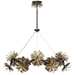 Giselle Chandelier - Black / Dephine