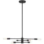 Lyrique Chandelier - Matte Black