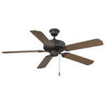 Nomad Outdoor Ceiling Fan - Bronze / Walnut