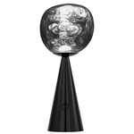 Melt Portable LED Table Lamp - Black / Silver