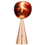Melt Portable LED Table Lamp - Copper / Copper