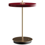 Asteria Move Portable Table Lamp - Brass / Ruby