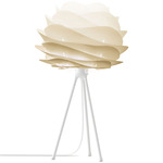 Carmina Mini Table Lamp - White / Dunes