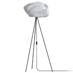 Ribbon Floor Lamp - Black / White