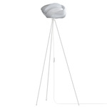 Ribbon Floor Lamp - White / White