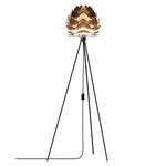 Aluvia Tripod Floor Lamp - Black / Brushed Bronze