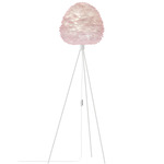 Eos Evia Tripod Floor Lamp - White / Light Rose