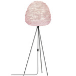 Eos Evia Tripod Floor Lamp - Black / Light Rose