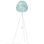 Eos Evia Tripod Floor Lamp - White / Light Blue