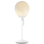 Around The World Table Lamp - White / Opal