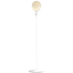 Around The World Floor Lamp - White / Opal