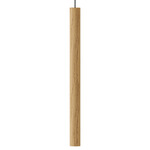 Chimes Pendant - Black / Oak