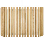 Komorebi Square Pendant - White / Light Oak