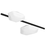 Modulor Linear Wall / Ceiling Light - Matte Black / Matte White