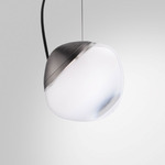Pure Pendant - Anthracite / Shaded White