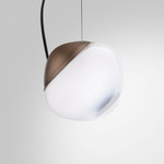 Pure Pendant - Bronze / Shaded White