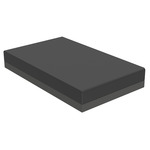 Pixel Rectangular Modular Ottoman - Matte Anthracite