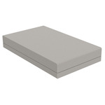 Pixel Rectangular Modular Ottoman - Matte Ecru