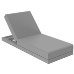 Pixel Sun Lounger - Matte Steel