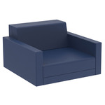 Pixel Lounge Chair - Matte Notte Blue