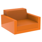 Pixel Lounge Chair - Lacquered Orange