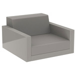 Pixel Lounge Chair - Lacquered Taupe