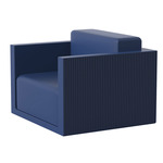 Gatsby Lounge Chair - Matte Notte Blue