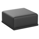 Gatsby Ottoman - Matte Anthracite