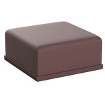 Gatsby Ottoman - Matte Purjai Red