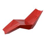Faz Sunbed - Lacquered Red