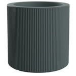 Gatsby Cylinder Planter - Matte Modo Green